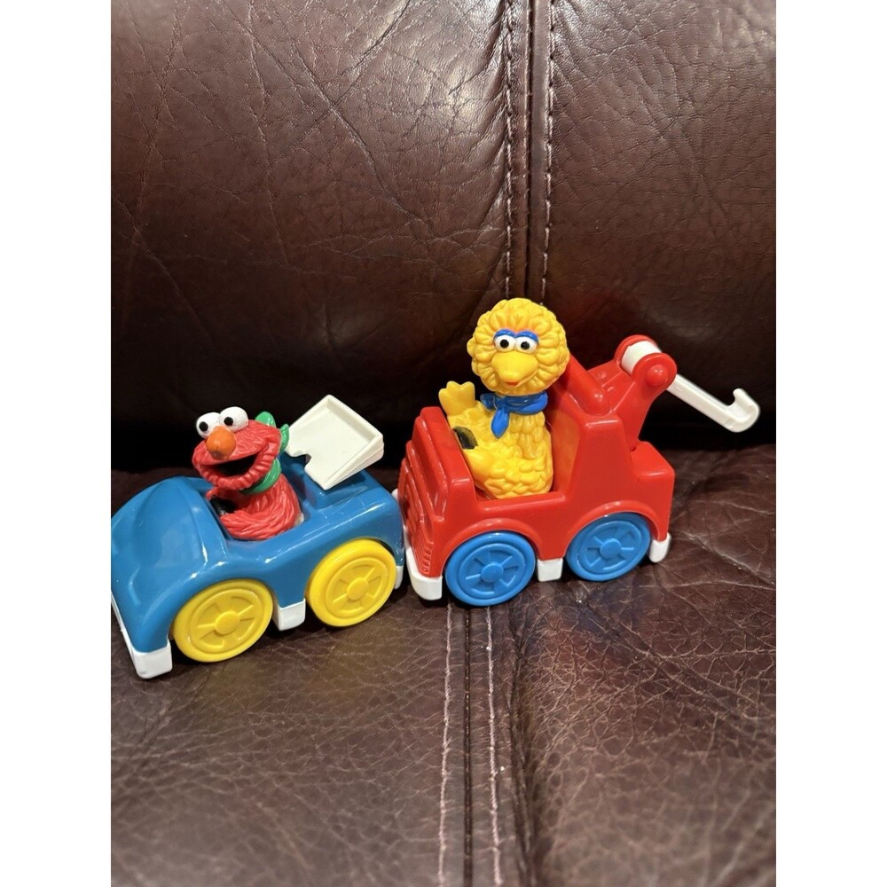 Vintage 1993 Tyco Playtime Inc Muppets Inc Jim Henson Prod Inc Elmo Big Bird